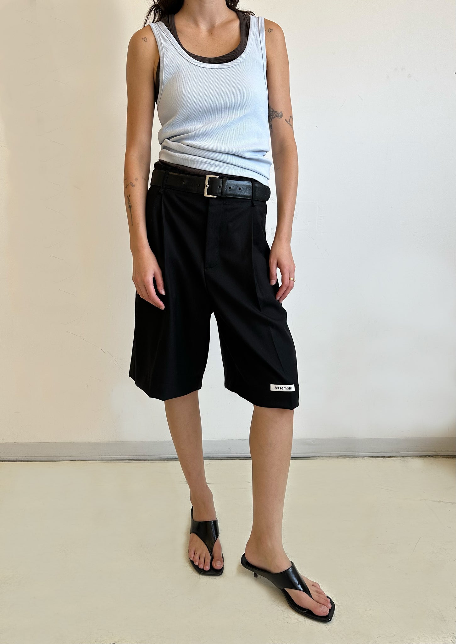 Assemble unisex tailored shorts