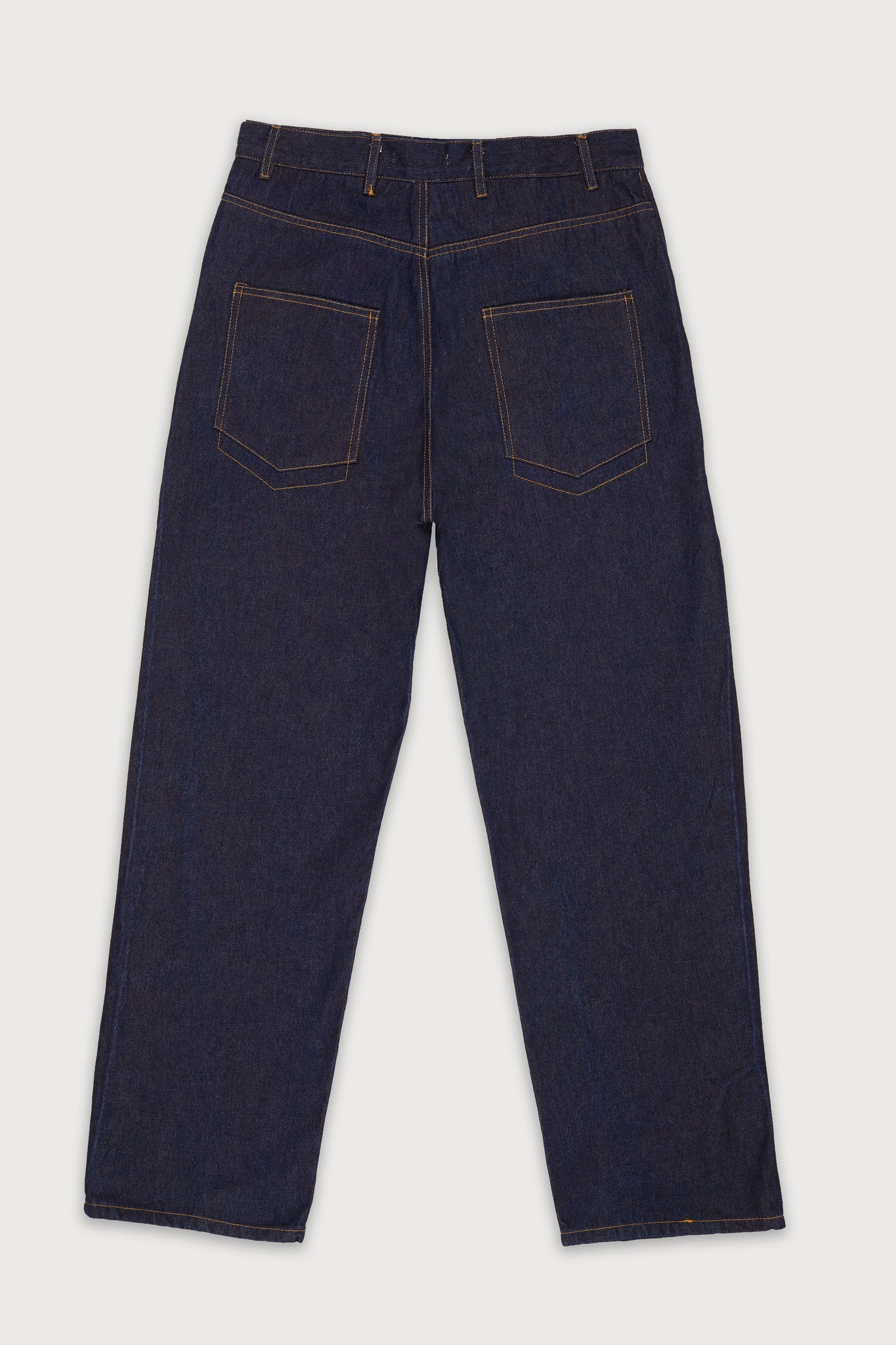 Assemble unisex relaxed fit jeans indigo wash